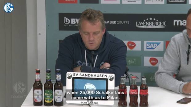 Büskens on the fans' support at Sandhausen